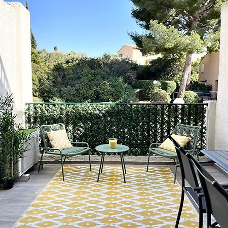 Studio 110 Grande Terrasse Proche Mer باندول المظهر الخارجي الصورة