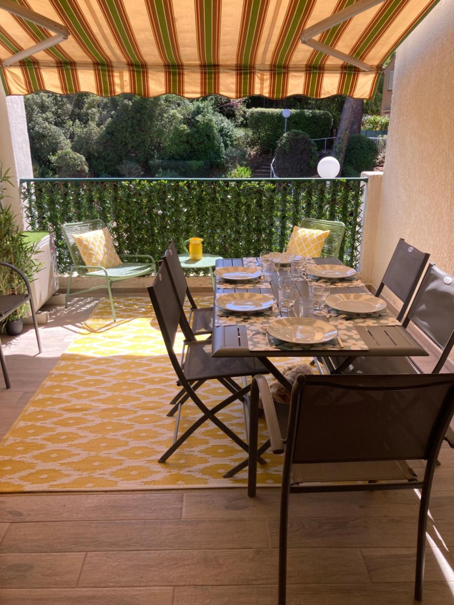 Studio 110 Grande Terrasse Proche Mer باندول المظهر الخارجي الصورة